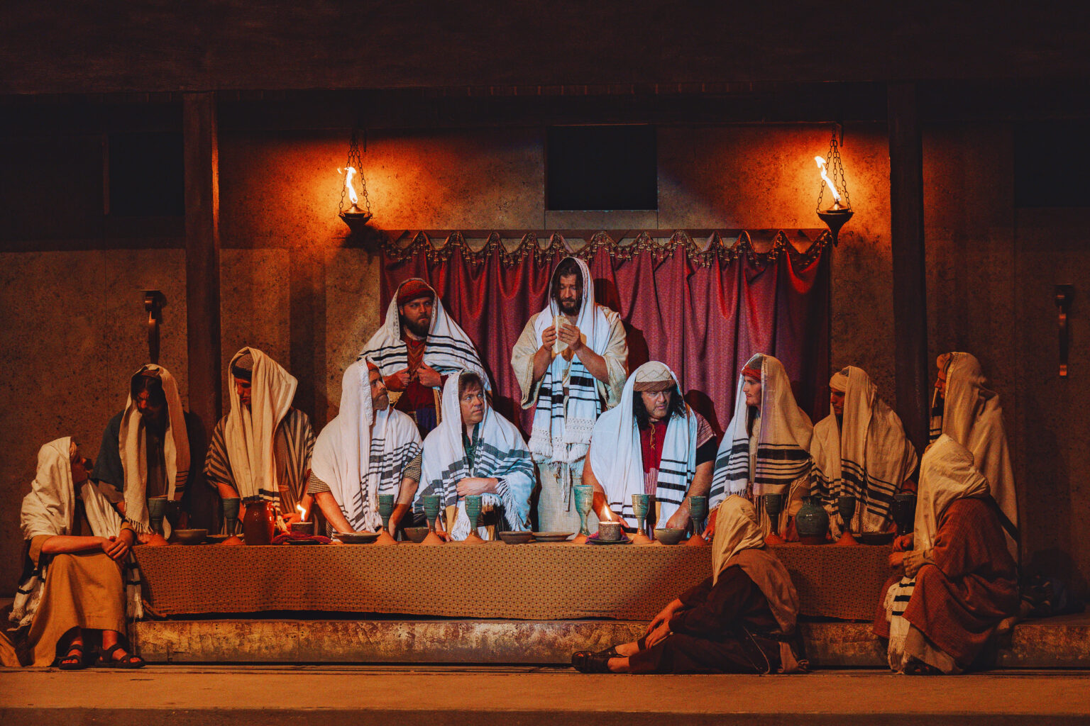 The Promise — a moment from the live stage production